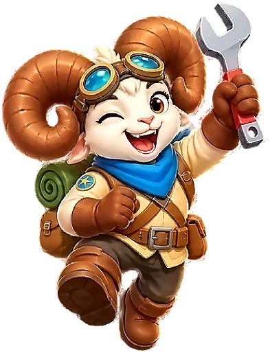 The ram waving a wrench